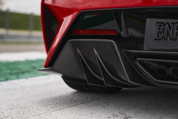 2022 Acura NSX Type S rear diffuser