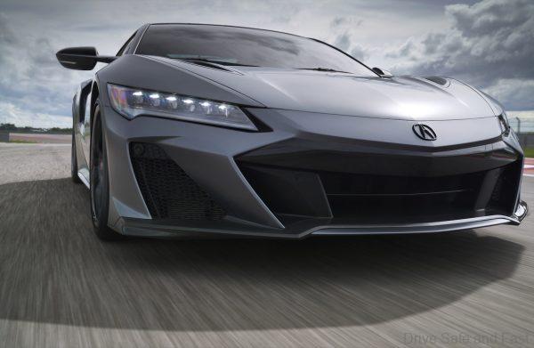 2022 Acura NSX Type S front in motion
