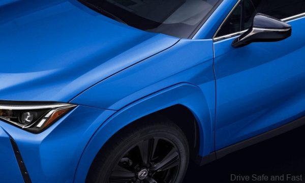 Lexus UX colour-keyed overfenders