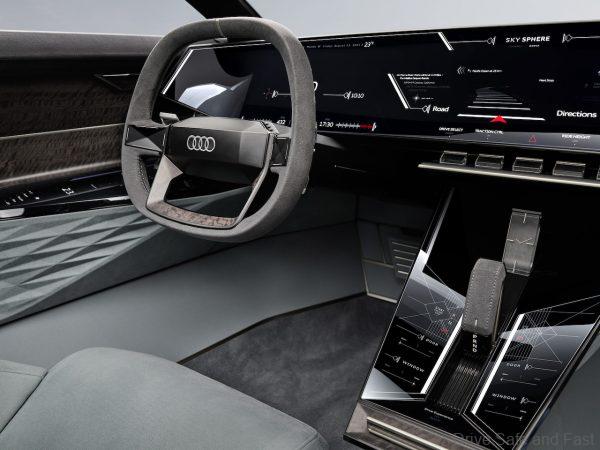 Audi Skysphere Concept cockpit