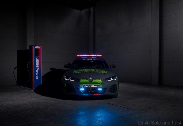 BMW i4 M50 MOTOE Safety Car front