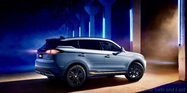 Geely Boyue X_side profile