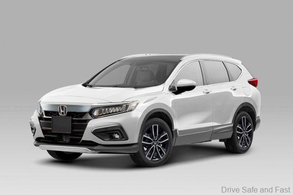 Honda CR-V previous failed rendering