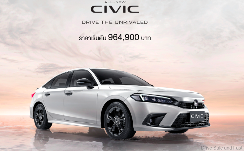 Honda Civic 11th Generation Launch In Thailand From Rm122k