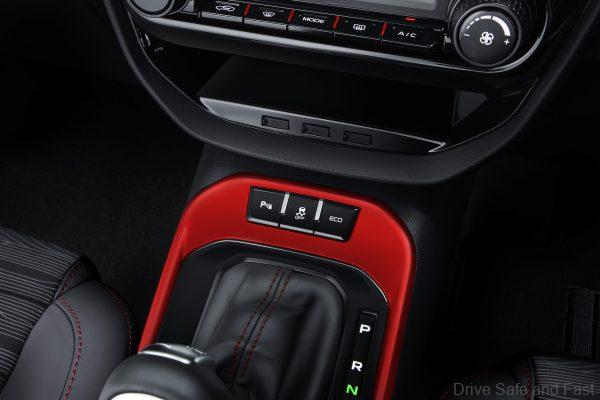 2022 Proton Iriz Active interior highlights