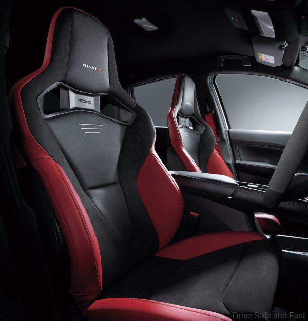 Nissan Note Aura Nismo - interior seats
