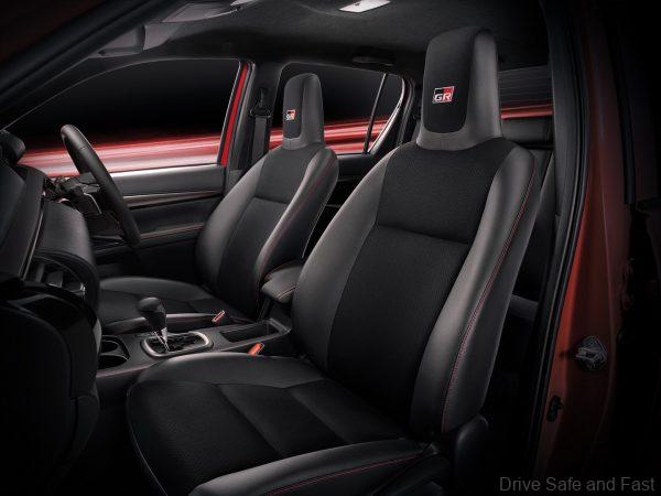 Toyota Hilux Revo GR Sport 2WD interior