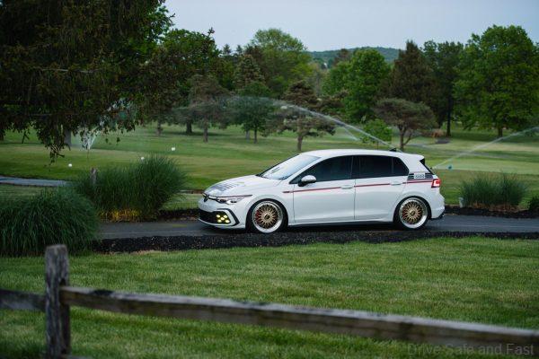 Volkswagen Golf GTI BBS Concept in motion