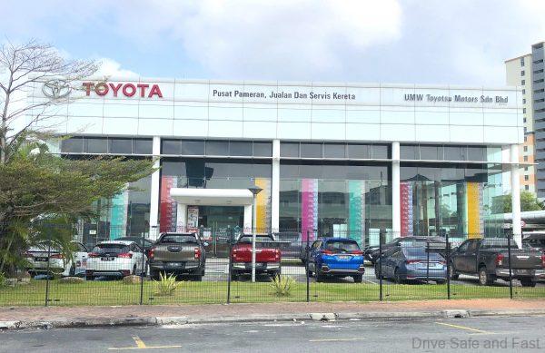 Toyota car showrooms