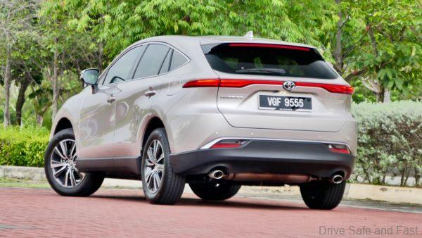 2020 Toyota Harrier XU80 rear