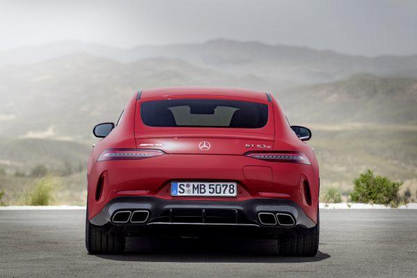 Rear static photo 2022 Mercedes-AMG GT 63 S E PERFORMANCE 4MATIC+ Hybrid