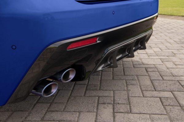 Tailpipes and rear diffuser Lexus RC F Fuji Speedway Edition Model Year 2022