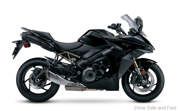 suzuki gsx-s1000GT side in black