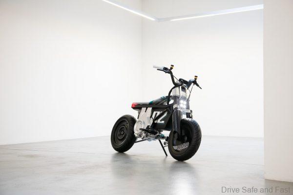 BMW CE 02 Concept in studio