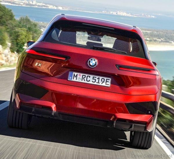 BMW iX electric vehicle_rear