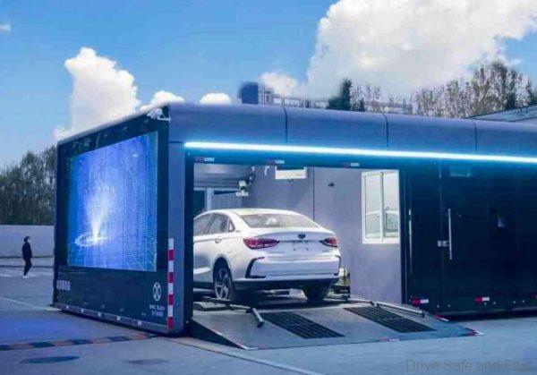EV Battery Swapping Center