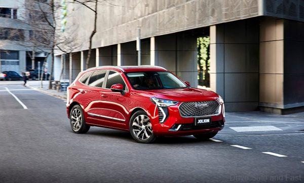 Haval Jolion exterior in motion