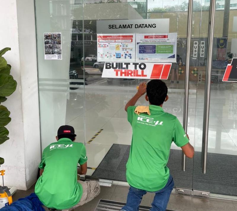 Toyota Pj Section 19 Installs Rikeguard Antimicrobial Film