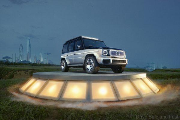 front Mercedes-Benz Concept EQG