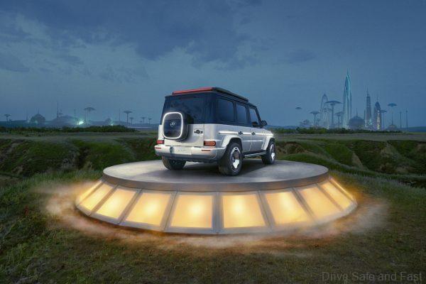 Mercedes-Benz Concept EQG rear