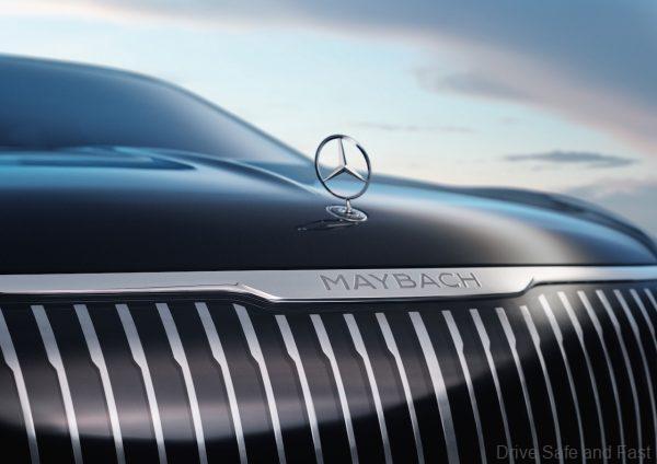 grille and hood ornament Concept Mercedes Maybach EQS, IAA Munich 2021
