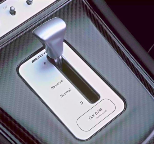 CLK DTM AMG Coupe gearshift