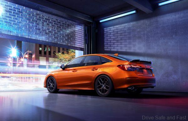 rear 2022 HONDA CIVIC Si 11th generation