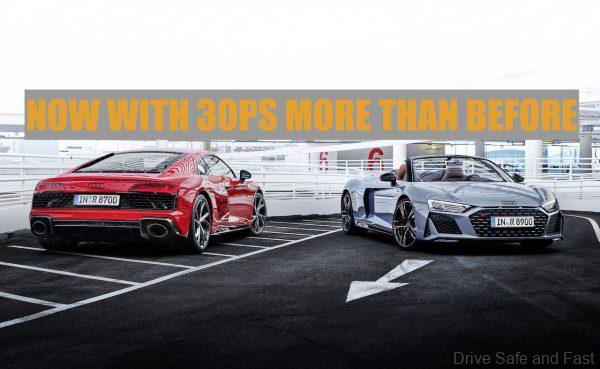 “Entry-Level” Audi R8 Updated With 570PS