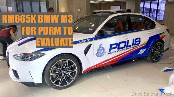 Why Are The Royal Malaysian Police Evaluating The RM660K BMW M3?