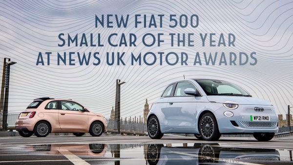 Fiat 500 Wins The ‘Small Car of the Year’ 2021