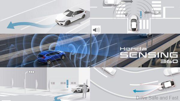 Honda Sensing 360 cover collage