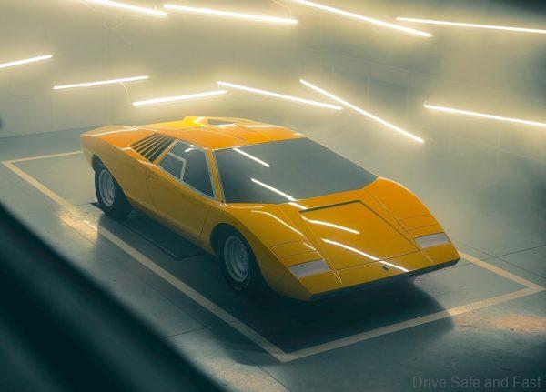 Lamborghini Countach LP 500 Reconstructed For A Collector