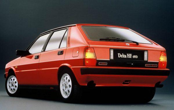 Lancia Delta HF 4WD studio shot rear