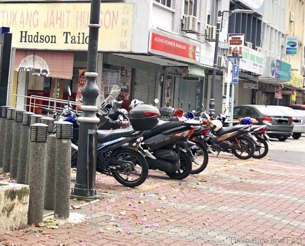 Big Bikes parked well