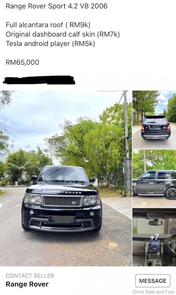 Porsche Cayenne GTS or this Range Rover 4.2 used