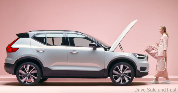 Volvo XC40 ReCharge electric car