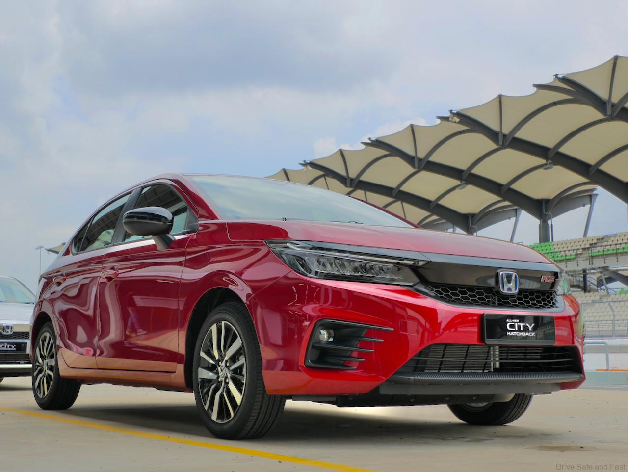 Honda City Hatchback RS And V Previewed At Sepang Circuit