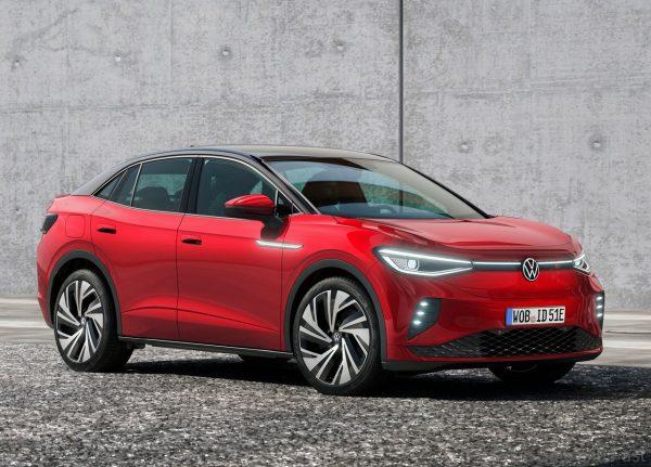 VOLKSWAGEN ID.5 GTX from the front