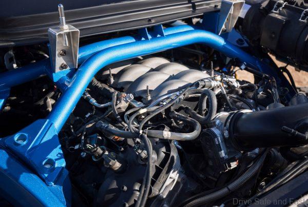 Ford Coyote 5L V8 in Bronco DR Prototype