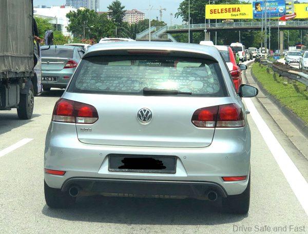 FAKE Window Tint from dealer