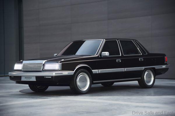 1986 Hyundai Grandeur Reimagined As An 1980s Retro-Futuristic EV