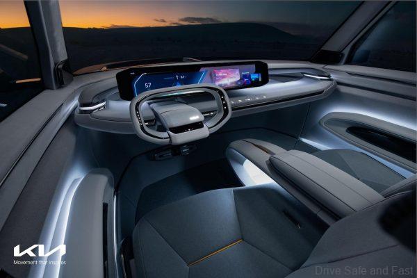 Kia Concept EV9 cabin