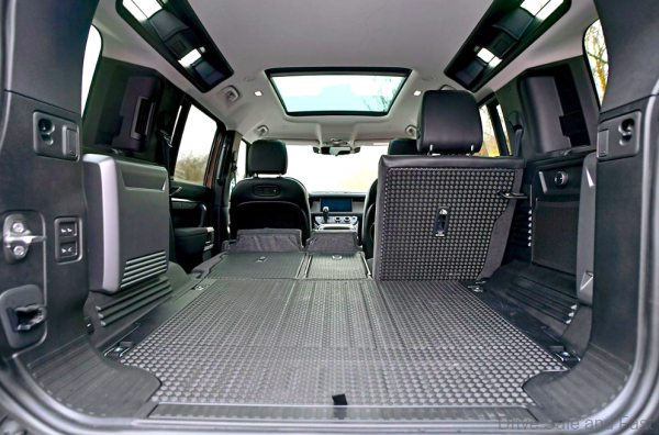 Land Rover Defender cargo space