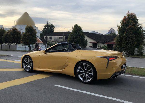 Lexus LC500 Topless Drive