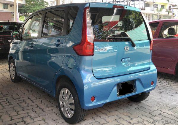 Nissan DAYZ 2013 model rear