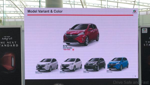 Perodua Myvi_new colours