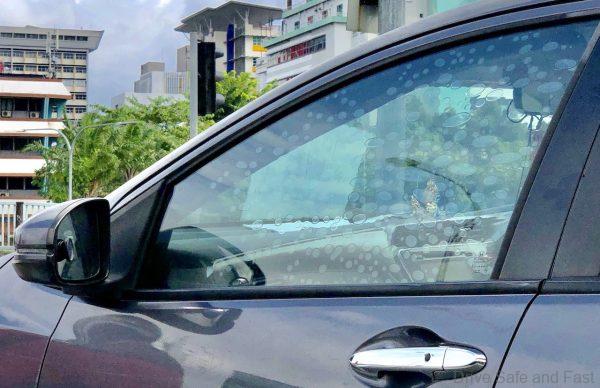 FAKE Window Tint from dealer