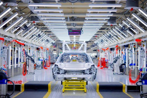 Zeekr Intelligent Factory in production
