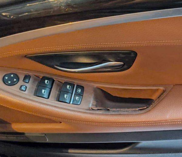 BMW door grab handle melt