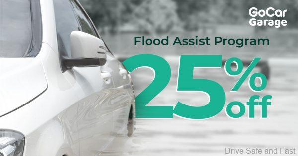 GoCar Flood Relief Programme, 25% Off Servicing And Maintenance